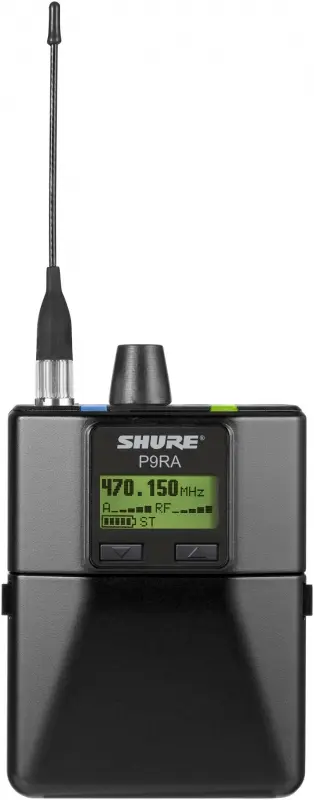 Bodypack sans fil Shure P9RA+-G6 pour PSM900 Fréquence G6