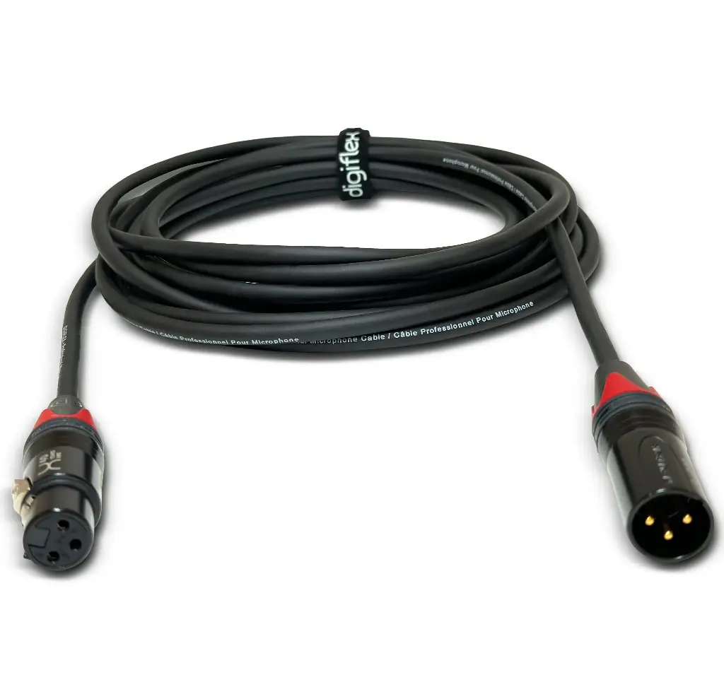 Digiflex NXX-40-25 Limited Edition Ruby Anniversary Series Câble XLR 25 Pieds