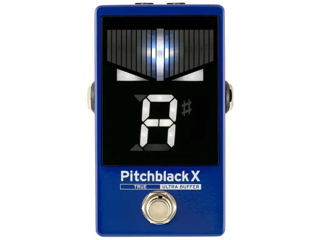 Pédale Accordeur Pitchblack X Korg LTD Bleue