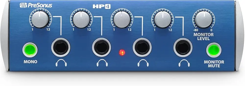 Presonus HP4 Amplificateur de casque à 4 canaux