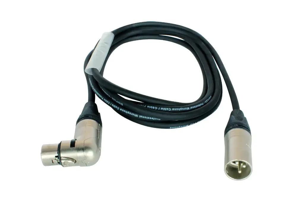 Digiflex NFRXX-25 Câble Micro Tour Series XLR 25 Pieds à 90 Degrés