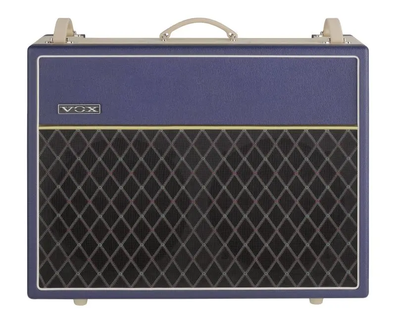 Vox AC30C2TTBC Amplificateur de Guitare Édition Limitée Bleu et Crème AC Combo 30 Watts