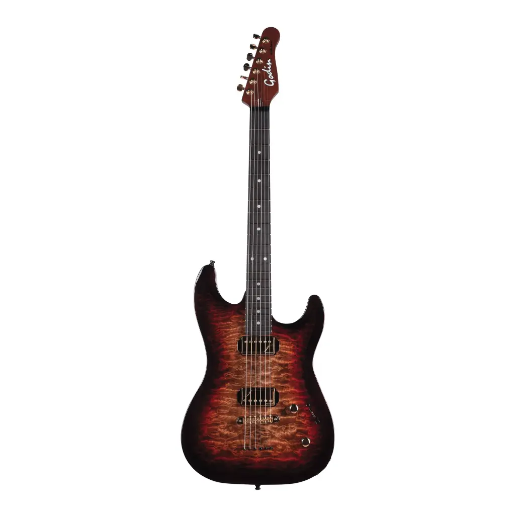 Godin Artisan ST-II WhiskeyBurst EN Guitare Électrique  