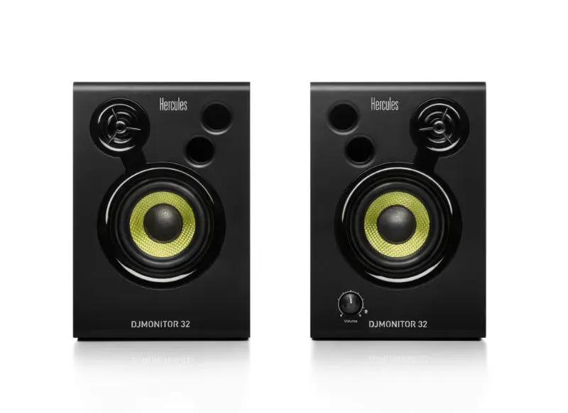 Paire de Moniteurs Studio Hercules 3'' Noir