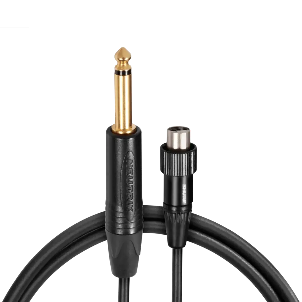 Shure WA305 câble instrument pour émetteur sans fil