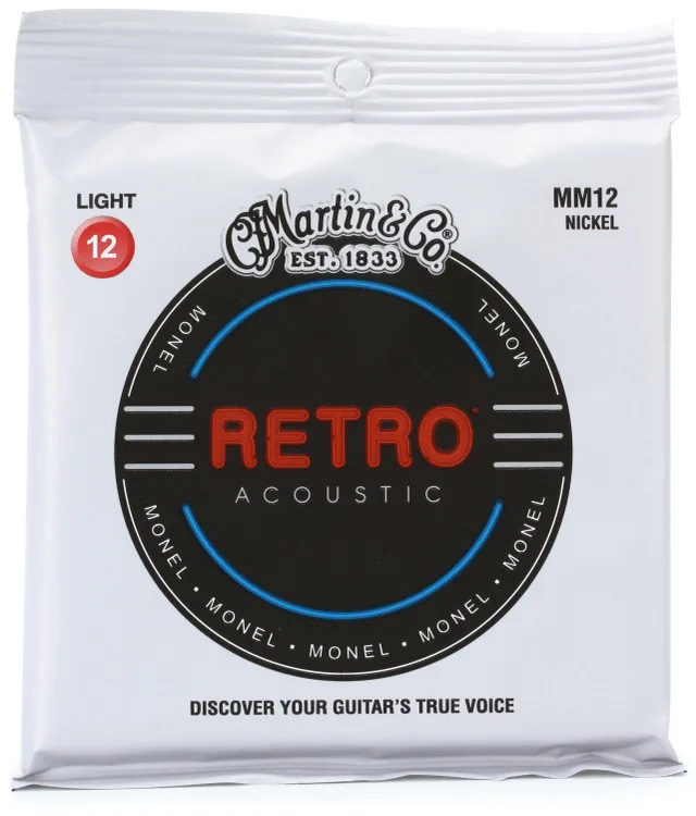 Cordes Guitare Acoustique Martin Retro Acoustic Light