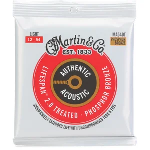 Cordes Guitare Acoustique Martin Authentic Acoustic Lifespan® 2.0 Phosphor Bronze Medium