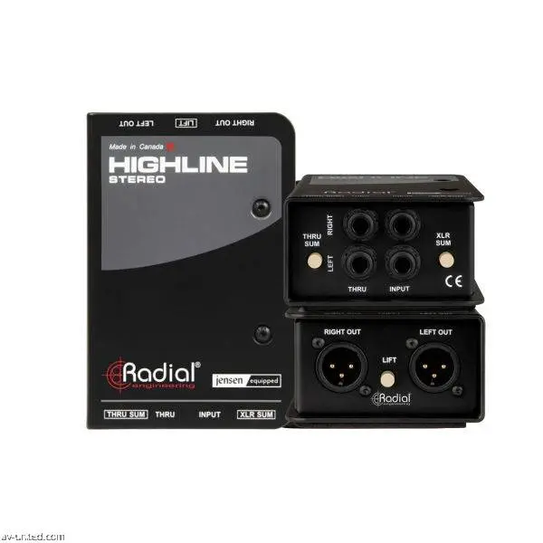 Passive Line Isolator Radial Highline Stereo