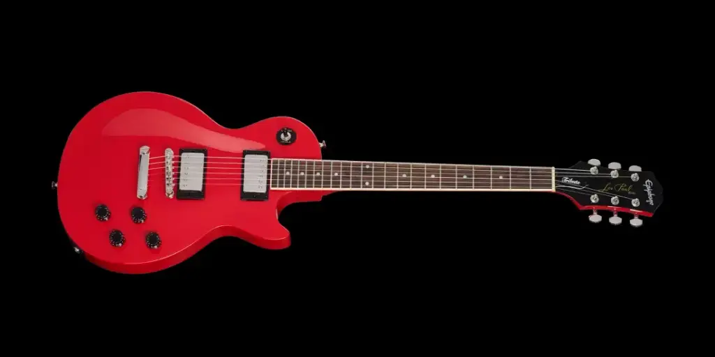 Epiphone Les Paul Tribute Lava Red Guitare Électrique