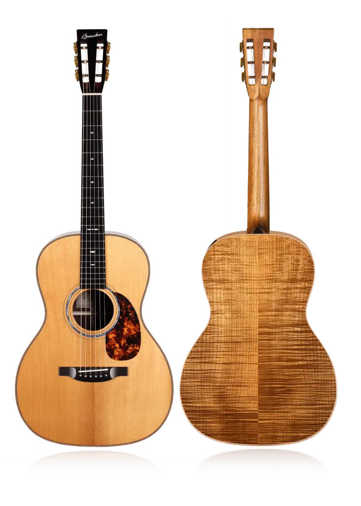 Boucher GR-HG-166T-I Grande Réserve Heritage Goose 000-12FTB Érable Torréfié 4A Concert Intime Naturelle Guitare Acoustique
