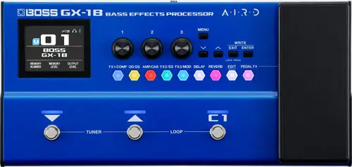 Pédale Boss Bass Effects Processor GX-1B