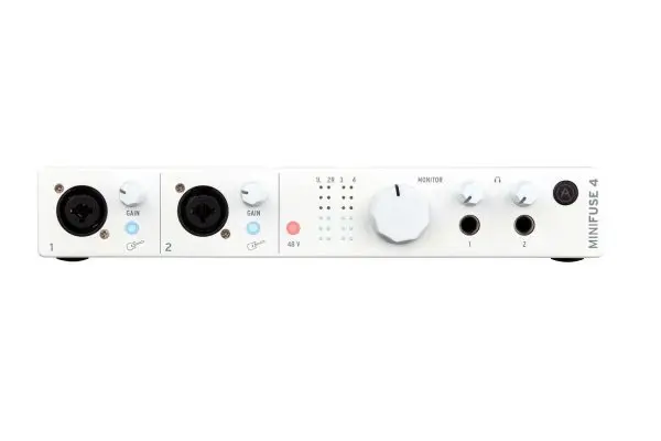 Interface Audio Arturia Minifuse 4 USB-C Blanche