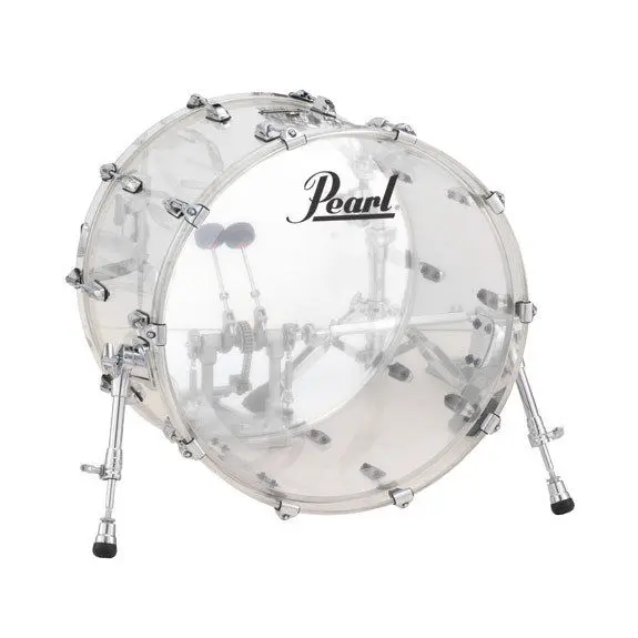Bass Drum Pearl Crystal Beat 22" x 16" Bass Drum Ultra Clair