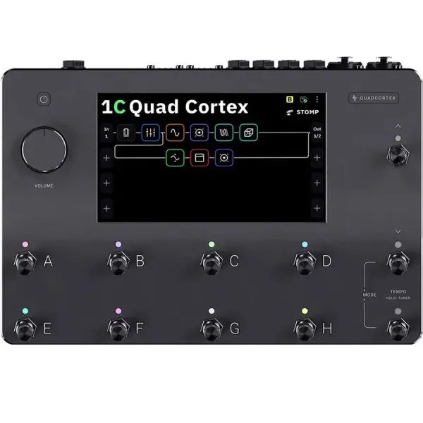 Multi-Effets Neural DSP Quad Cortex à processeur quadricœur