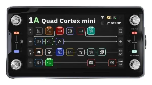 Multi-Effets Neural DSP Quad Cortex Mini