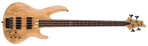 Basse Électrique Fretless ESP B-204SM NATURAL SATIN