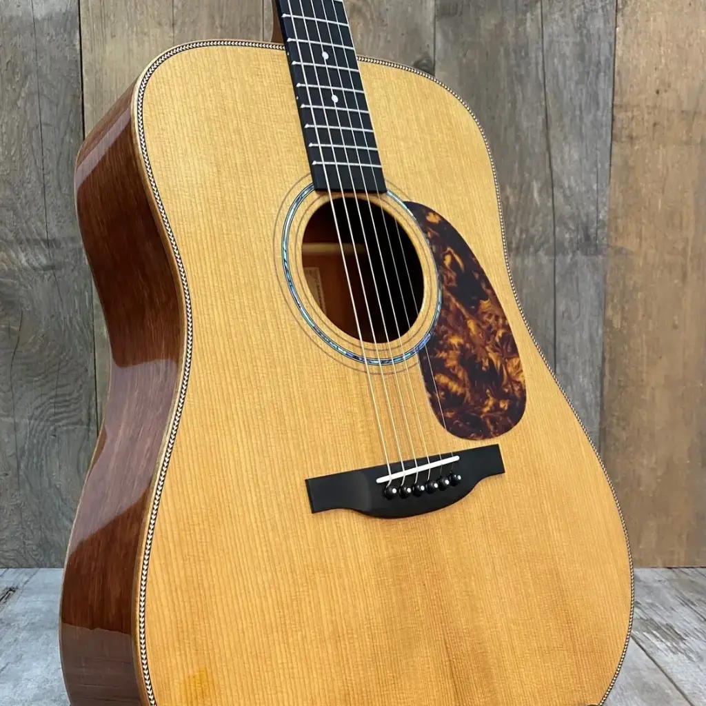 Boucher SG-22-MV Studio Goose Dreadnought Bubinga Master Grade Vintage Natural Acoustic Guitar