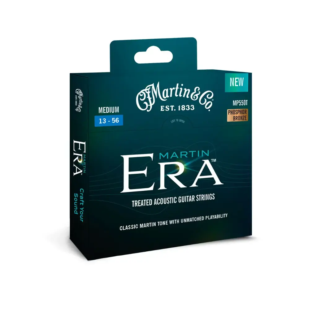 Cordes Guitare Acoustique Martin ERA Medium 13-56  