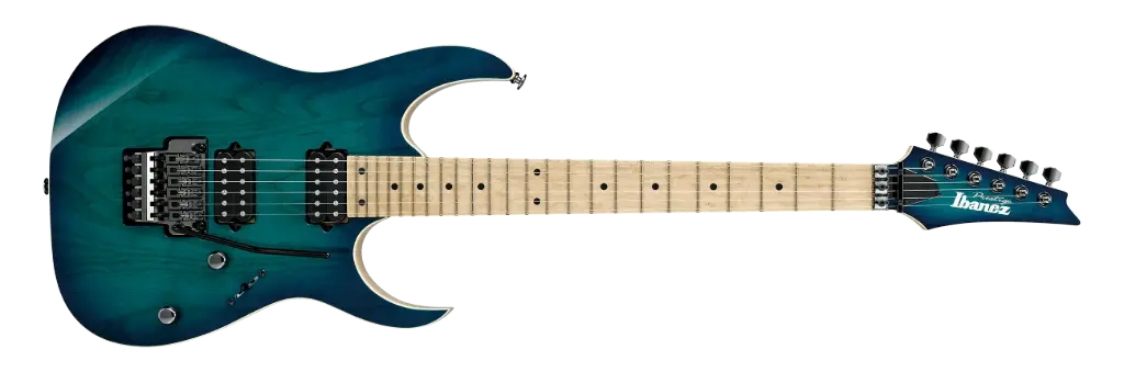 Guitare Électrique Ibanez Prestige RG652AHM Nebula Green Burst