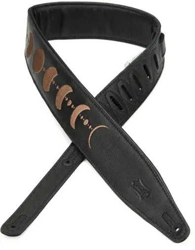 Courroie Guitare Levy's MG317MP-BLK-BRN