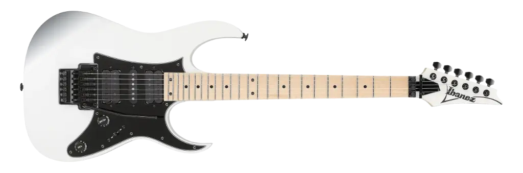 Ibanez RG550WHF Collection Genesis Blanc Uni Guitare Électrique