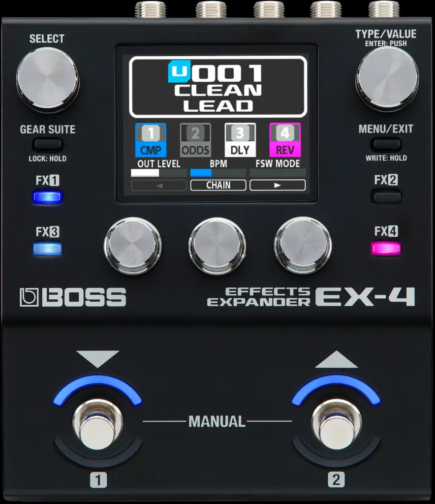 BOSS EX-4 Pédale Effects Expander