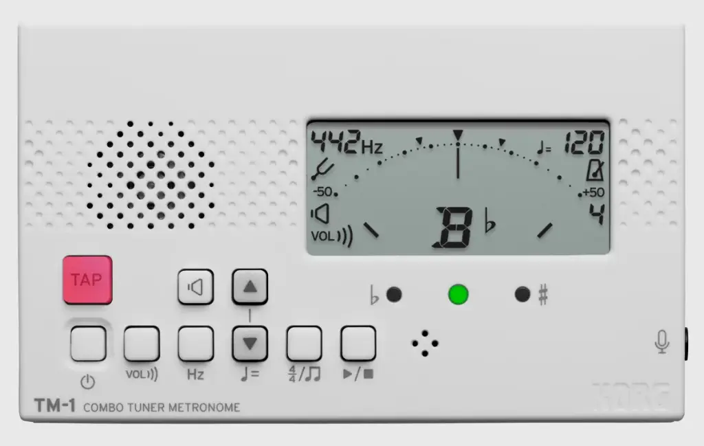Combo Tuner & Metronome Korg TM1WH White