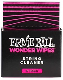 [P04277] Lingettes Nettoyantes pour Cordes Ernie Ball Wonder Wipes
