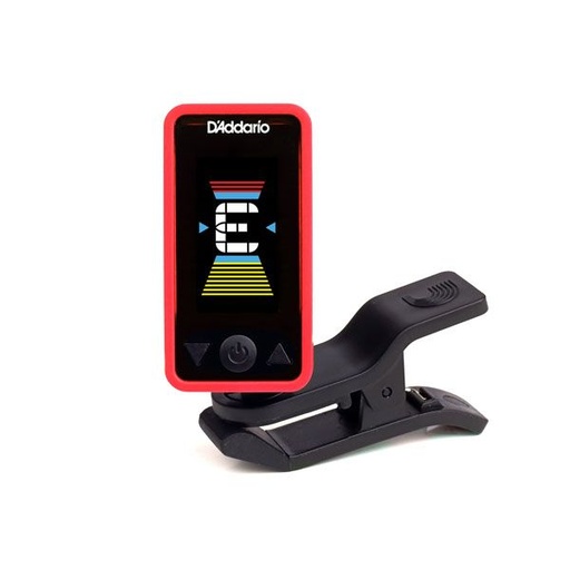[PW-CT-17RD] Accordeur à pince D'Addario Eclipse Rouge