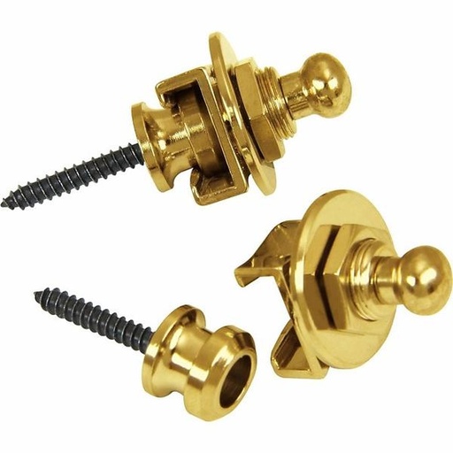 [SCH14010501] Strap Locks Schaller S-Locks Or