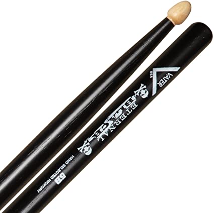 [VHEB5BW] Baguettes Vater Eternal Black 5B Wood Tip VHEB5BW