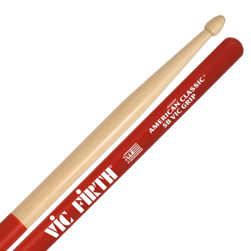 [5BVG] Baguettes Vic Firth 5BVG Vic Grip