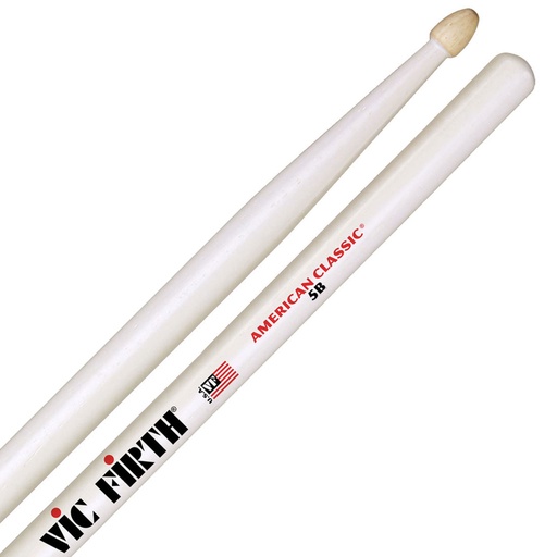 [5BW] Baguettes Vic Firth 5BW Blanche (DISCONTINUÉE)