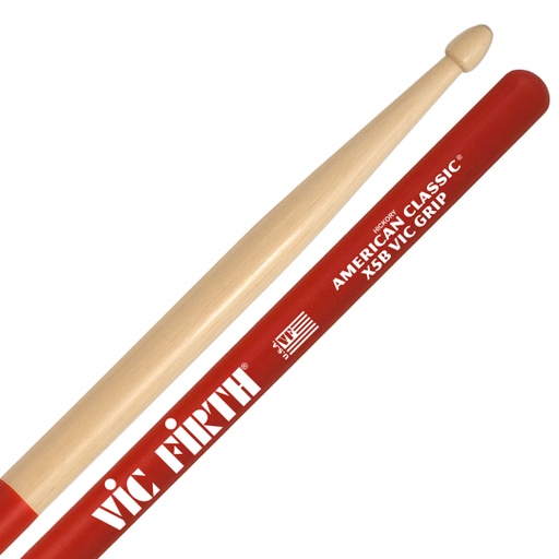[X5BVG] Baguettes Vic Firth X5BVG Hickory American Classic Vic Grip