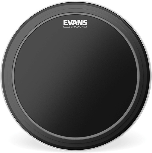[BD22EMADONX] Peau Evans 22 Pouces EMAD Onyx