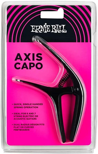 [PO9600] Capo Ernie Ball Axis PO9600 Noir