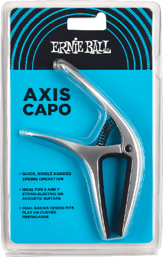 [9601EB] Capo Ernie Ball Axis PO9601 Argent