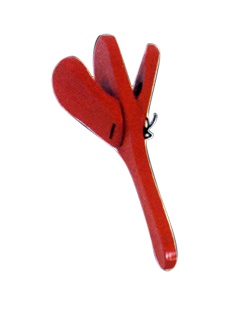 [MP-CWH] Castagnettes Mano Percussion sur Manche