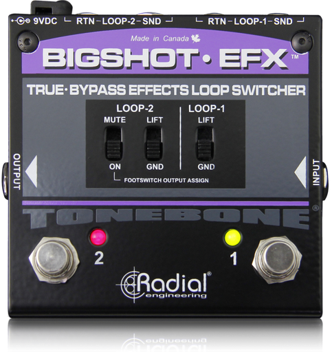 [BIGSHOT EFX] Pédale Radial BIGSHOT EFX