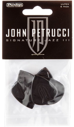 Plectres Dunlop Paquet John Petrucci Signature Jazz III