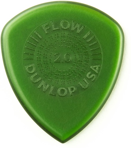 Plectres Dunlop Paquet de 3 FLOW Jumbo Grip 2.0mm
