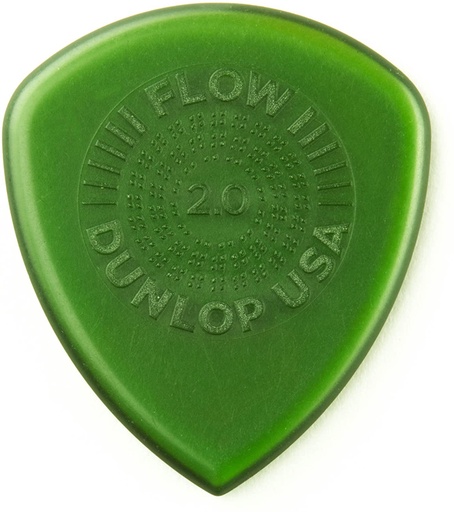 [547P2.0] Plectres Dunlop Paquet de 3 FLOW Jumbo Grip 2.0mm