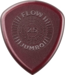 [547P2.5] Plectres Dunlop Paquet de 3 FLOW Jumbo Grip 2.5mm