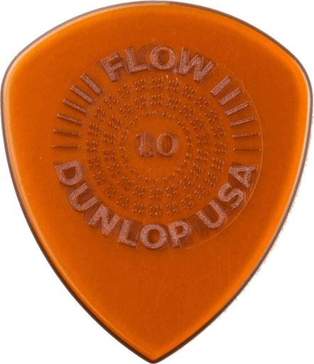 [549P1.0] Plectres Dunlop Paquet de 6 FLOW Standard Grip 1.0mm