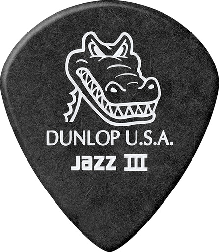 Plectre Dunlop Gator Grip Jazz III