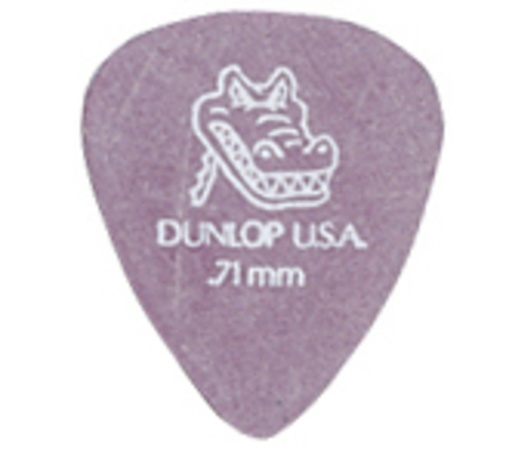 [417R.71] Plectre Dunlop Gator Grip 0.71mm