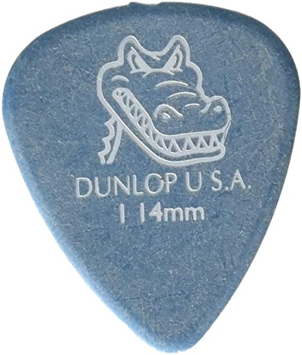[417R1.14] Plectre Dunlop Gator Grip 1.14mm