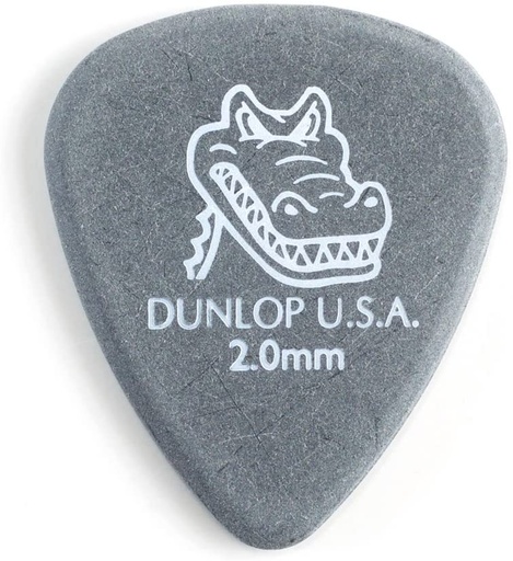[417R2] Plectre Dunlop Gator Grip 2.0mm