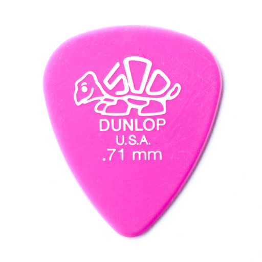[41R.71] Plectre Dunlop Delrin 500 0.71mm
