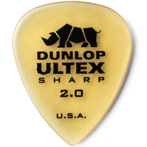 [433R2.0] Plectre Dunlop Ultex Sharp 2.0mm